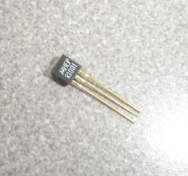 Lot of 2, Motorola HEP R1001 Silicon Controlled Rectifier Thyristor Gold Leads