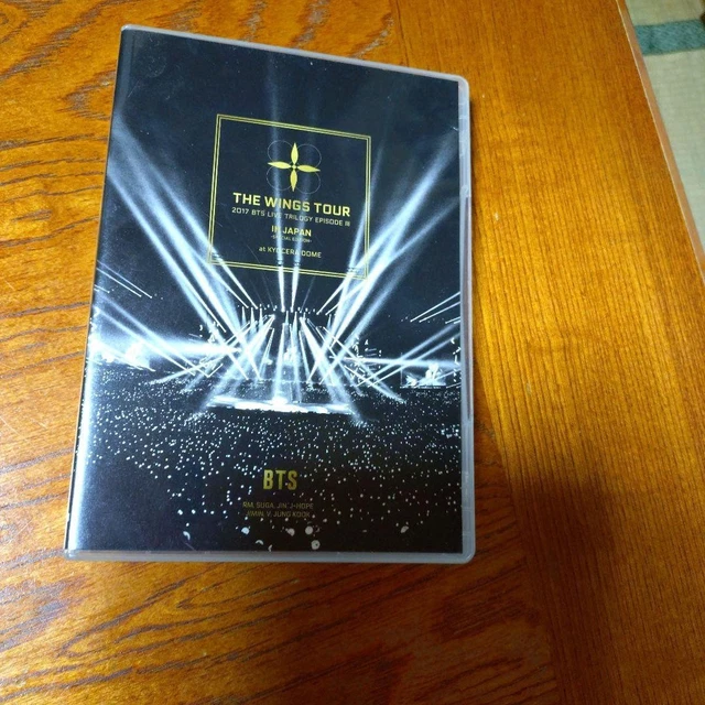 BTS THE WINGS Tour in Japan DVD Kpop Concert £60.25 - PicClick UK