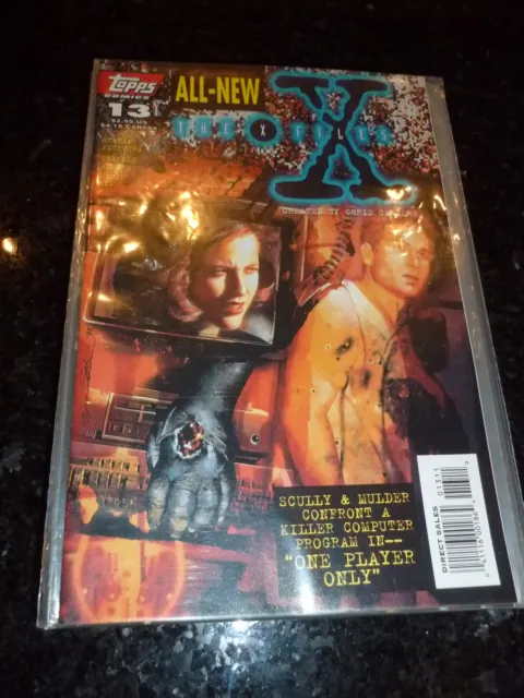 THE X-FILES Comic - Vol 1 - No 13 - Date 02/1996 - Topps Comics