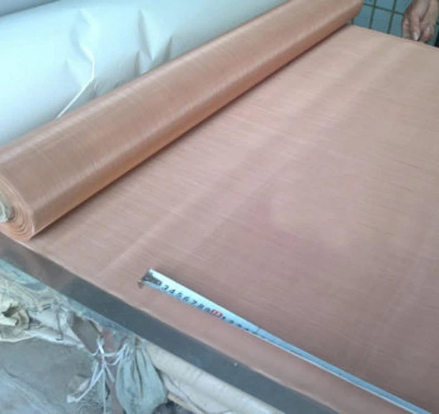 13"" x 40"" 99.9% Pure Copper Filter, Coarse, Dense Gassenet #60 2