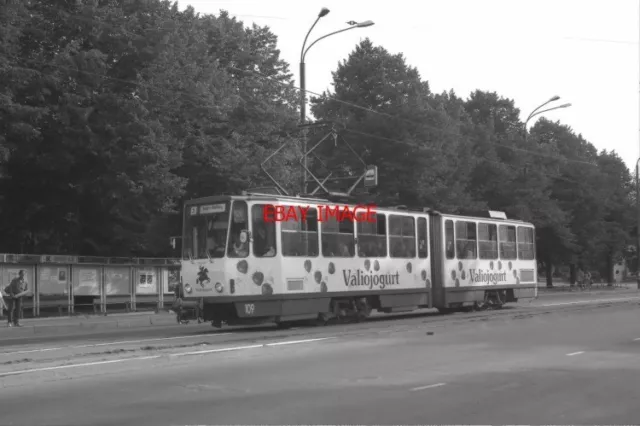 Photo  1995 Estonia Tallinn Tram Tram No 109 On Route No 3