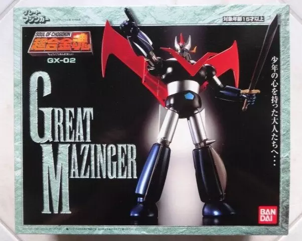 Great Mazinger Gx-02 Soul Of Chogokin Bandai Il Grande Mazinga Japan Robot Gx 02
