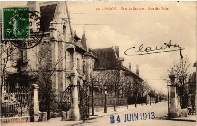 CPA NANCY - Parc de Saurupt - Rue des Brice (483966)
