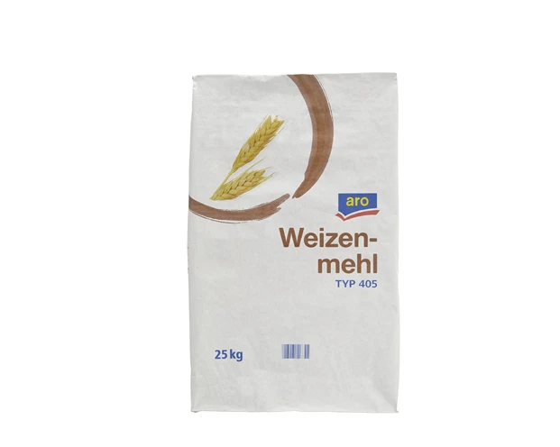 25KG farina di grano tipo 405 farina cottura torta farina di grano tipo 405 farina panetteria