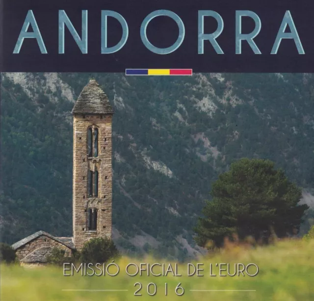 Andorra KMS Kursmünzensatz 2016