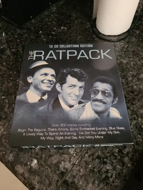 The Ratpack 12 CD Collectors Edition Boxed Set 2005 Musicbank Sammy Davis Jnr