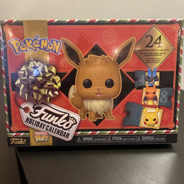 NEW FUNKO POP Pokemon Holiday Calendar 2023 Advent Pikachu Christmas