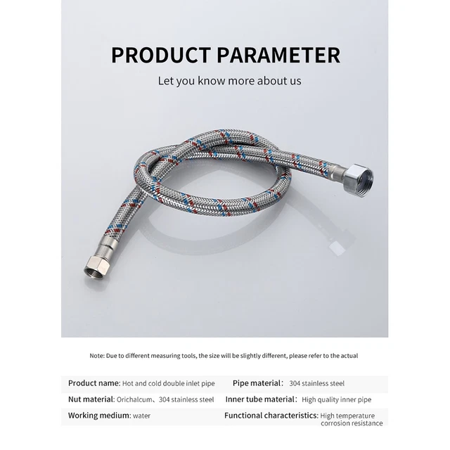 HAXIHA 20M Tuyau D'alimentation En Eau Tube 1/4" Tuyau Eau