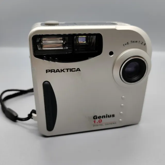 Praktica Genius 1.0 1.0MP Compact Digital Camera Silver Tested