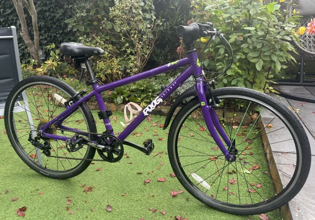 FROG BIKE 69 Kids Purple 26” Bike Unisex (age 9-12) Great