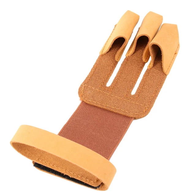 Protège-doigts De Tir à L'arc Quickshot – Noir – Ambidextre – Lot De Protection