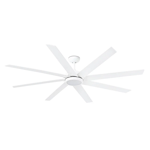 Ventilateur De Plafond Faro Barcelona Nassau - Blanc - 128 Cm - Télécommande - Sans Lampe - Neuf