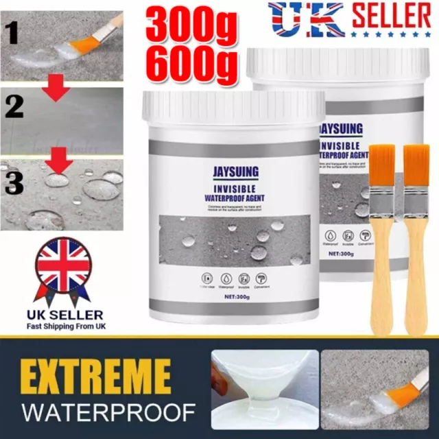 300/600G Jaysuing Invisible Waterproof Agent Insulating Sealant Agent + Brush UK