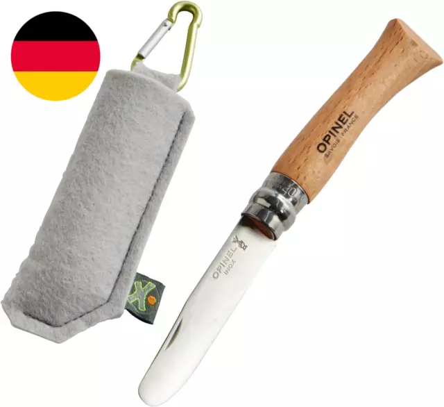 HABA Terra Kids Opinel Taschenmesser - Robustes & Handliches Schnitzmesser Set F