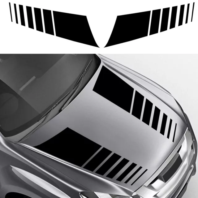 Removable Car Stickers Hood Stripes Decals Deacoration Parts Fit For Truck SUV