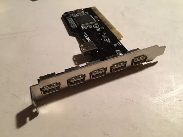 Syba 6 Port (5+1) USB 2.0 Carte PCI, Next Chipset SD-NECU2-5E1I 3