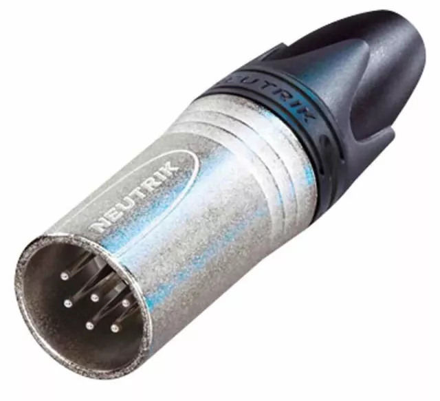 NEUTRIK - XLR Plug, 6 Pole