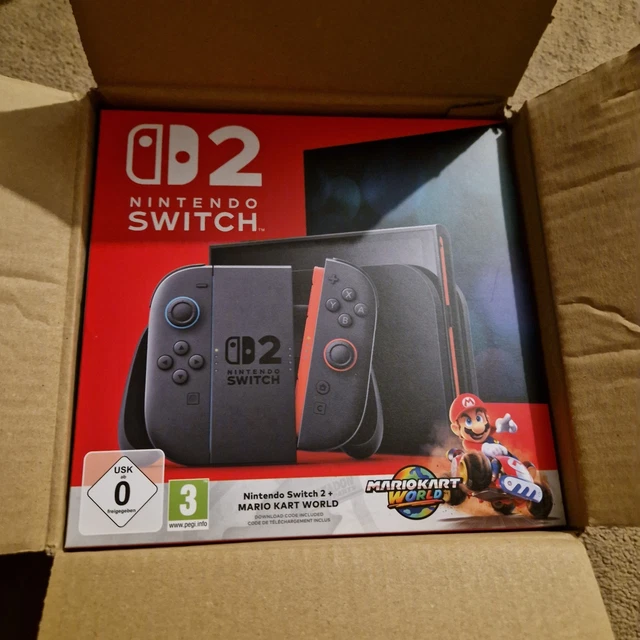 NINTENDO SWITCH 2 Console Mario Kart World Bundle - Brand new, sealed ...