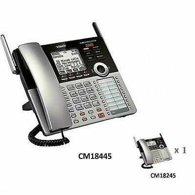 NEW VTech CM18445 4-Line Expandable Business Phone with Answering System