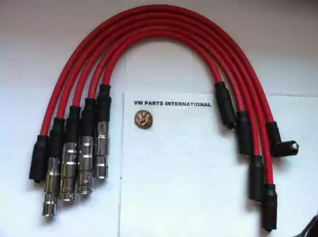 VW Corrado Golf Rallye G60 Performance 10mm HT Leads Ignition Leads Red Blue BLK