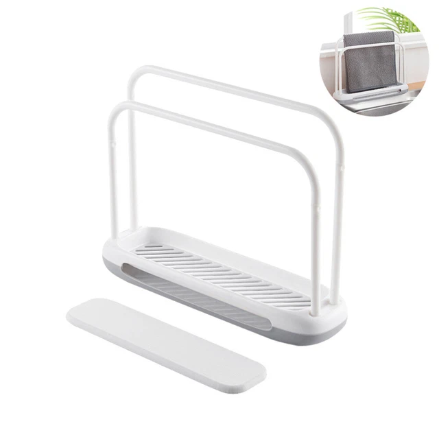 Soporte para toallas de plástico encimera soporte para toallas estante de almacenamiento para toallas pequeño estante para toallas
