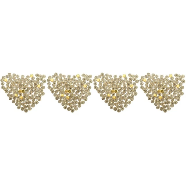 4 bolsas hágalo usted mismo diamantes de imitación espalda plana espalda plana diamantes de imitación brillantes