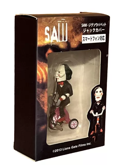 Horror Movie Saw Billy Mini Figure Horror Dolls PVC Model Toy On Bike Halloween