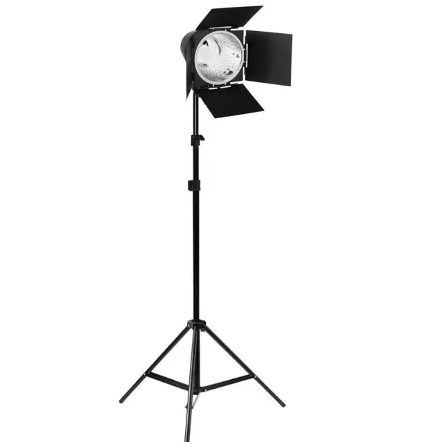 Continuous Barn Door Light Adjustable 86" Light Stand 150W JDD Bulb Photo Studio