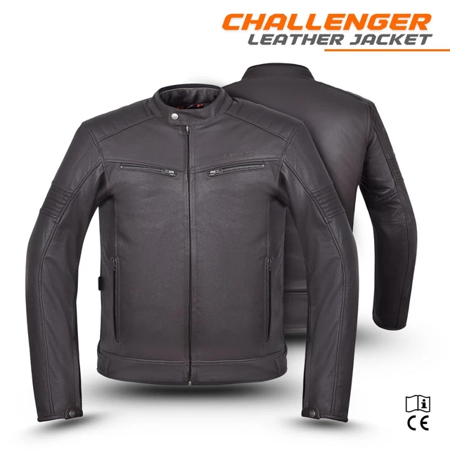 Giacca Da Moto Con Armatura Impermeabile Termica In Tessuto Per Uomo - Foto 8