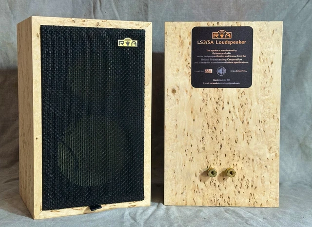 RA REFERENCE AUDIO LS3/5a Cabinets - Official BBC Spec - Premium Bird's ...