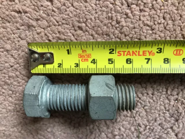 M16 60mm TOW HITCH BOLT (PAIR) 2