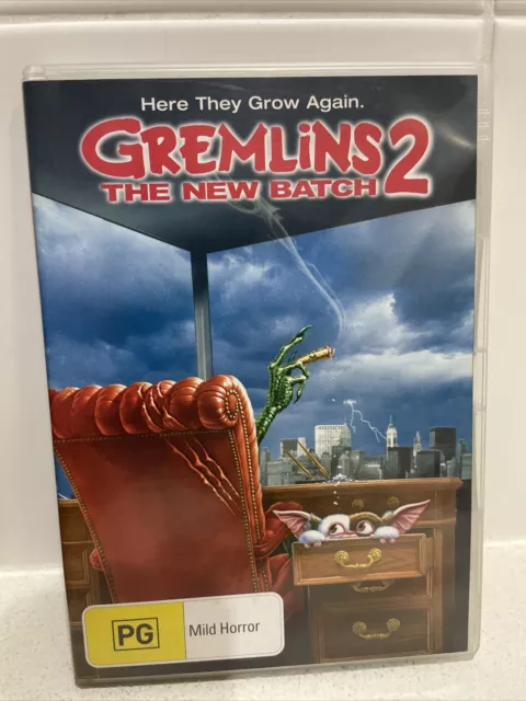 Gremlins 2 - The New Batch  (DVD, 1990) Jack Galligan Fantasy Region 4