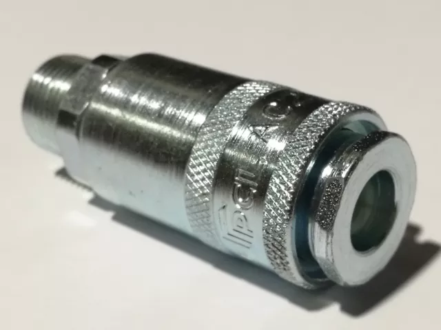 PCL Standard Quick Release Airflow Coupling with Male Thread 1/4" 3/8" 1/2" BSPT