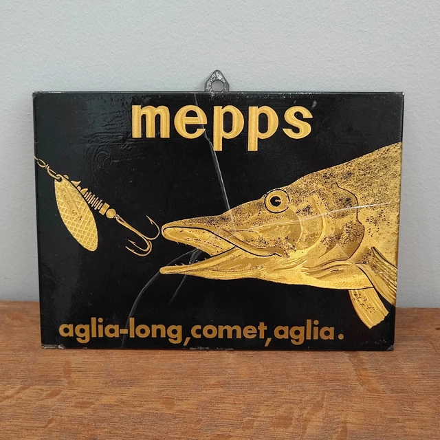 Lot D'Hameçons Vintage NOS - Cuillères Mepps, Aglia, Princesse Pour Pêche