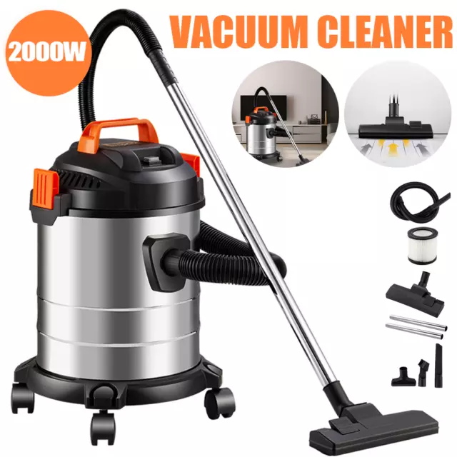 3in1 Vacuum Cleaner 18000Pa Outdoor Heavy Dust office Carpet Clean 20L Cylinder