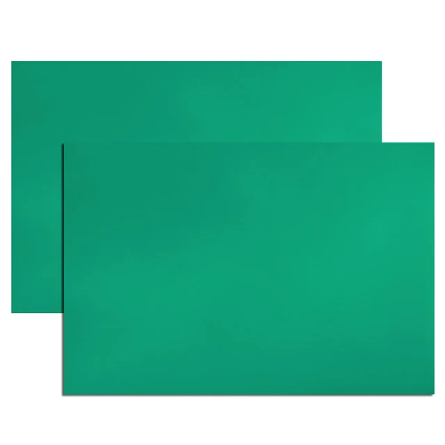 2 Pz Asciutto Cancella Flessibile Magnetico 11.7" x 8" Magnetico Foglio  Verde