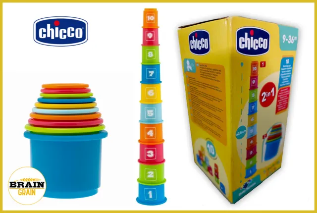 Chicco Zahlenturm # Babyspielzeug # Koordinationsspielzeug