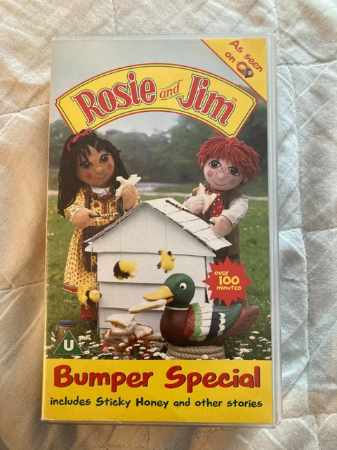 ROSIE AND JIM Bumper Special: Sticky Honey And Other Stories [VHS] £16.99 - PicClick UK