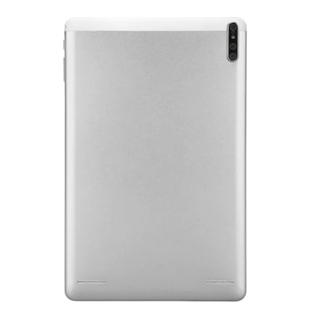 (UK Plug) Silver Tablet Camera 13MP 6GB RAM 128GB ROM HD 100-240V Tablet