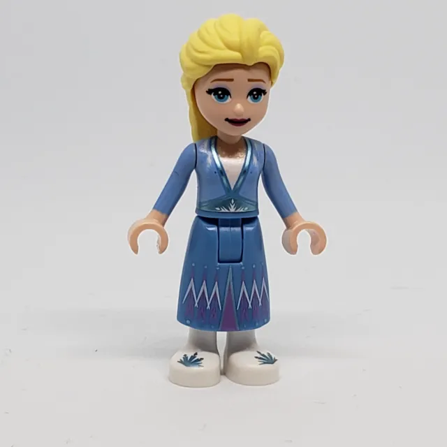 LEGO Disney Elsa Minifigure Frozen Medium Blue Skirt dp153