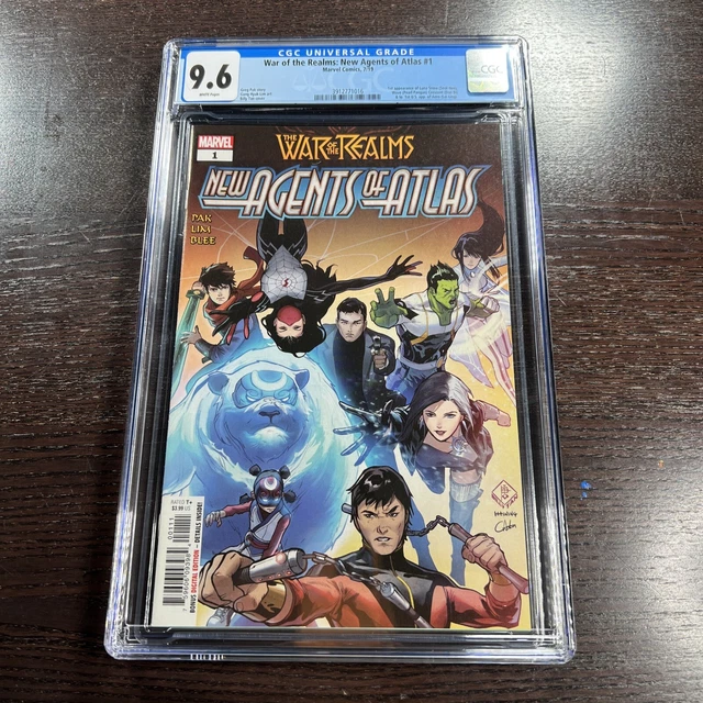 War of the Realms: New Agents of Atlas #1 CGC 9.6 (Marvel 7/19)