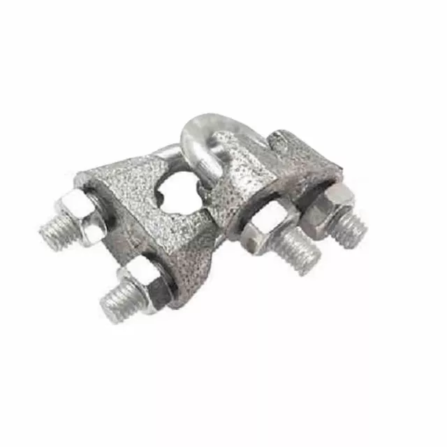 Sb-Drahtseilklemmen 3mm 2Stk Serre-Câble Cosses Câble Vis de Serrage Agrafe