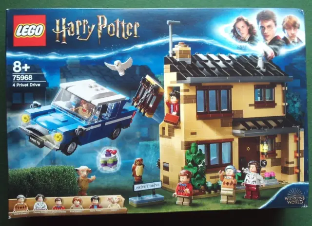 LEGO Harry Potter 75968, 4 Privet Drive Brand New Sealed, RETIRED SET