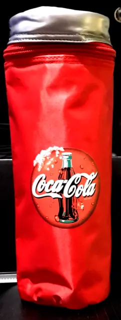 VTG Collectible: Coca Cola: Portable Single Bottle Cooler W/ Adjustable Strap