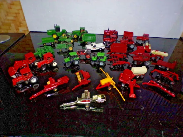 34 Pc Farm Toys 1 64 Tractors