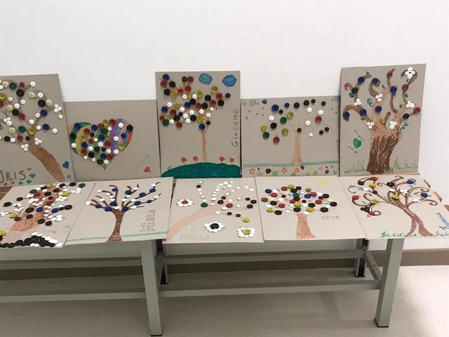 Bottoni Assortiti - 250g Di Bottoni Misti Giallo/Arancione Per Cucito E Artigianato - Foto 6