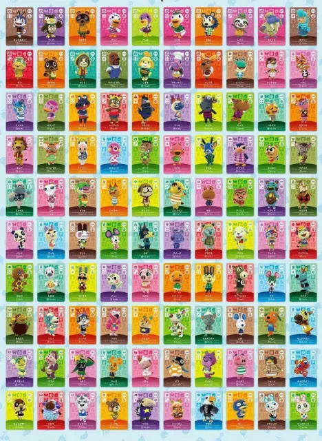 Animal Crossing Series 3 Amiibo Cards # 201-300 Nintendo Switch New Horizons