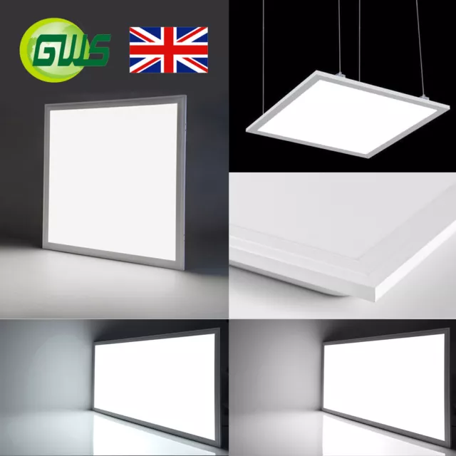 Office Ceiling Suspended Recessed Surface Mounted LED White Panel Light 595x595