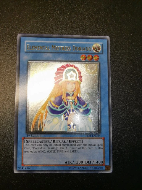 Elemental Mistress Doriado - Ultimate Rare EU Print : r/yugiohshowcase