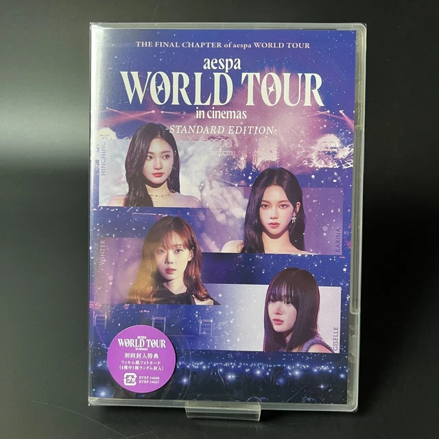 aespa: WORLD TOUR in cinemas Blu-ray 限定版 aespa World Tour in Cinemas (Premium Blu-Ray Edition) [Japan